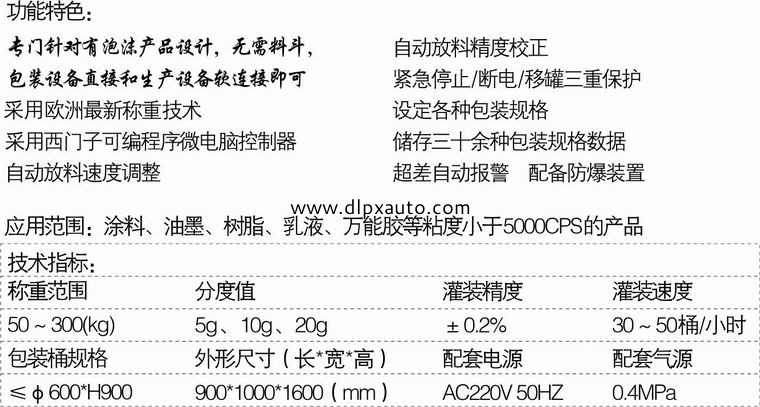 液體稱(chēng)重灌裝機(jī)