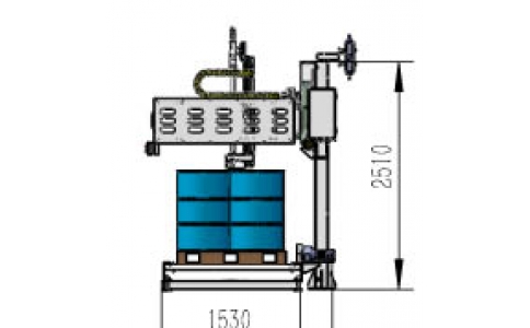 Semi Auto Ex-Proof Pallet IBC/Drum Filler