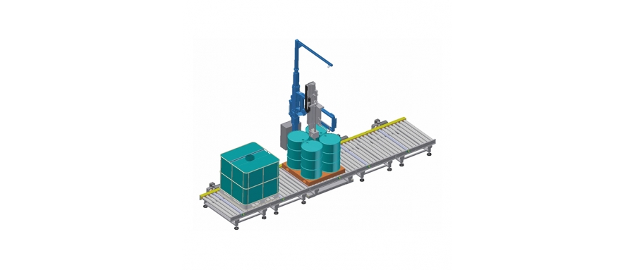 Semi Auto Ex-Proof Pallet IBC/Drum Filler